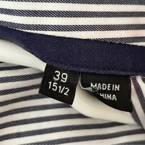 BOSS Hugo Boss Slim Fit Striped Collared Button Down - Picture 4 of 16